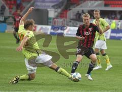 2.Liga - FC Ingolstadt 04 - Erzgebirge Aue - 0:0 - Leonhard Haas rechts
