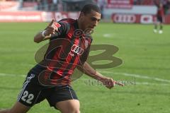 2.BL - FC Ingolstadt 04 - SC Paderborn - Ahmed Akaichi trifft zum 4:0 Tor Jubel