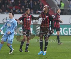 FC Ingolstadt 04 - 1860 München 0:1 - Caiuby verpasst eine Torchance