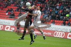 2.BL - FC Ingolstadt 04 - Karlsruher SC 2:1 - Adam Nemec Luftkampf