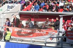 2.BL - FC Ingolstadt 04 - MSV Duisburg - 1:1 - Fan Club Schanzer Rollis