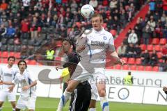 2.BL - FC Ingolstadt 04 - Karlsruher SC 2:1 - Eckball, Marino Biliskov köpft