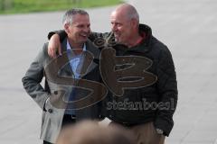 2.BL - FC Ingolstadt 04 - Saisonabschlußfeier 2012 am Audi Sportpark - Harald Gärtner und Peter Jackwerth