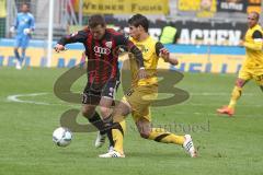 2.BL - FC Ingolstadt 04 - Alemannia Aachen 3:3 - Andreas Görlitz gegen Alper Uludag