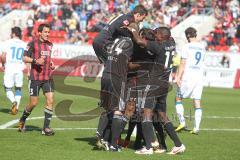 2.BL - FC Ingolstadt 04 - SC Paderborn - 1:0 Tor Jubel Nemec Ikeng Schäfer Görlitz