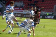 2.BL - FC Ingolstadt 04 - MSV Duisburg - 1:1 - Jose-Alex Ikeng