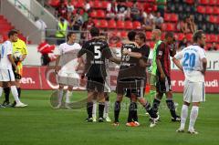 2.Liga - FC Ingolstadt 04 - FC Hansa Rostock 3:1 - Erster Sieg in der Saison Jubel