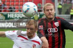 Nemec Adam im Zweikampf mit Uwe Möhrle - Foto: Jürgen Meyer