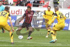 2.BL - FC Ingolstadt 04 - Alemannia Aachen 3:3 - Stefan Leitl zieht ab