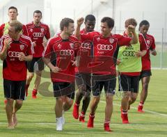 2.Liga - FC Ingolstadt 04 - 1. Training Saison 2011/2012 - Vorne rechts Andreas Schäfer