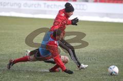 2.BL - FC Ingolstadt 04- Training - links Ralph Gunesch und rechts Florian Heller