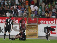 2.Liga - SpVgg Greuther Fürth - FC Ingolstadt 04 - 3:0 - Niederlage die Ingolstädter lassen die Köpfe hängen