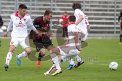 Regionalliga Süd - FC Ingolstadt 04 II - 1. FC Nürnberg - Tobias Strobl unter Druck