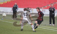 FC Ingolstadt 04 II - SG Sonnenhof Großaspach - links Manuel Wengert und rechts Michael Mayr