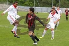 Regionalliga Süd - FC Ingolstadt 04 II - 1. FC Nürnberg - Stefan Müller kämpft sich zum Tor