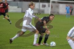 Regionalliga Süd - FC Ingolstadt 04 II - FC Memmingen - rechts Mario Staudigle und links Benjamin Sturm