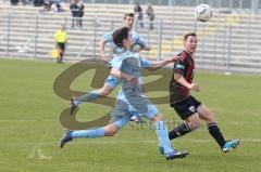 Regionalliga Süd - FC Ingolstadt 04 II - 1860 München II - Karl-Heinz Lappe knapp am Tor