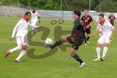 Regionalliga Süd - FC Ingolstadt 04 II - 1. FC Nürnberg - Stefan Müller kämpft sich zum Tor