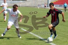 Regionalliga - FC Ingolstadt 04 II - SC Freiburg - rechts Stefan Müller