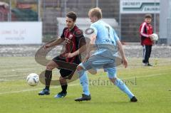 Regionalliga Süd - FC Ingolstadt 04 II - 1860 München II - links Luka Odak rechts Maximilian Knuth