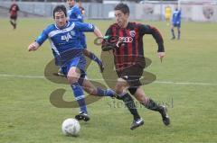 Regionalliga Sd - FC Ingolstadt 04 II - FC Bayern Alzenau - rechts Stefan Müller bereitet das 1:0 vor