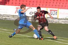 Regionalliga Süd - FC Ingolstadt 04 II - Karlsruher SC II - Tobias Strobl im Angriff in seinem letzten Spiel für Ingolstadt