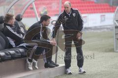 Regionalliga Süd - FC Ingolstadt 04 II - 1860 München II - Trainerbank Joe Albersinger