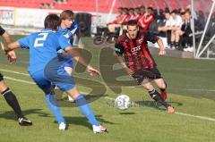 Regionalliga Süd - FC Ingolstadt 04 II - Karlsruher SC II - Tobias Strobl im Angriff in seinem letzten Spiel für Ingolstadt