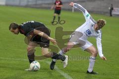 Regionalliga Süd - FC Ingolstadt 04 II - FC Memmingen - Tobias Fink kämpft sich zum Tor