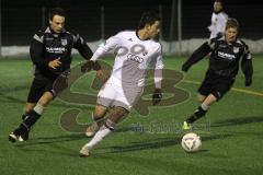 Testspiel - FC Ingolstadt 04 II - TSV Aindling - Abdel Abou Khalil im Angriff