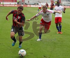 2.Liga Testpiel - FC Ingolstadt 04 - Hamburger SV 2:4 - Andreas Buchner und Marcell Jansen