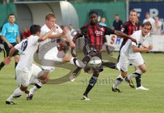 2.Liga - FC Ingolstadt 04 - Testspiel gegen Wehen Wiesbaden in Pförring - 1:6 - Edson Buddle zieht ab