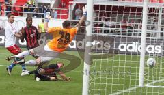 2.Liga Testpiel - FC Ingolstadt 04 - Hamburger SV 2:4 - Tor durch Moritz Hartmann und Caiuby