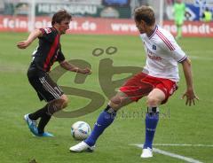 2.Liga Testpiel - FC Ingolstadt 04 - Hamburger SV 2:4 - Andreas Buchner und Marcell Jansen