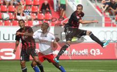 2.Liga Testpiel - FC Ingolstadt 04 - Hamburger SV 2:4 - Malte Metzelder Kopfball