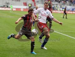 2.Liga Testpiel - FC Ingolstadt 04 - Hamburger SV 2:4 - Andreas Buchner und Marcell Jansen