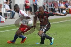 2.Liga Testpiel - FC Ingolstadt 04 - Hamburger SV 2:4 - David Pisot und Eljero Eliah