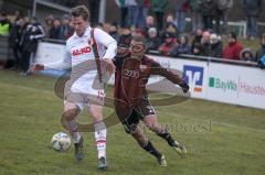 Testspiel - FC Ingolstadt 04 - FC Augsburg 1:1 - rechts Ahmed Akaichi