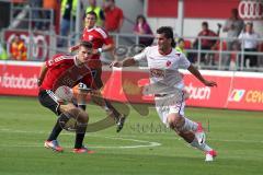 2.BL - FC Ingolstadt 04 - Energie Cottbus 2:2 - Pascal Groß gegen Martin Fenin