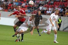 2.BL - FC Ingolstadt 04 - Energie Cottbus 2:2 - Christian Eigler gegen Uwe Hünemeier