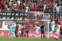 2.BL - FC Ingolstadt 04 - Energie Cottbus 2:2 - Der Ausgleich Ramazan Özcan machtlos