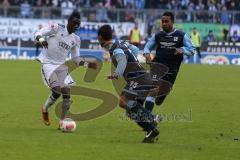 2. BL - FC Ingolstadt 04 - 1860 München 1:1 - Danny da Costa (21) gegen Malik Fatih
