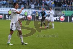 2. BL - FC Ingolstadt 04 - 1860 München 1:1 - Christian Eigler (18)  meckert zum Schiedsrichter