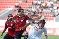 2.BL - FC Ingolstadt 04 - Energie Cottbus 2:2 - Stefan Leitl mit Alexander Bittroff