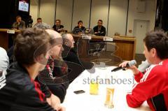 FC 04 Ingolstadt Fantreffen - Thomas Linke Tomas Oral Italo Mele Andreas Buchner Ramazan oezcan Foto: Juergen Meyer