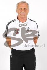 2.BL - FC Ingolstadt 04 - Saison 2012/2013 - Mannschaftsfoto - Portraits - Betreuer Erwin Kick