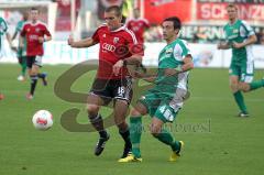 2.BL - FC Ingolstadt 04 - Union Berlin - 2:1 - Christian Eigler im Zweikampf mit Roberto Puncec