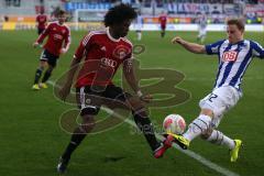 2. BL - FC Ingolstadt 04 - Hertha BSC Berlin 1:1 - Caiuby Francisco da Silva (31) gegen Fabian Holland