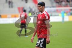 2. BL - FC Ingolstadt 04 - 1.FC Kaiserslautern 1:1 - Christian Eigler mit Kopfverband