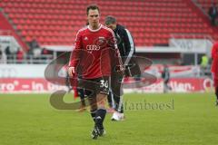 2. BL - FC Ingolstadt 04 - SG Dynamo Dresden 1:1 - Karl-Heinz Lappe geht enttäuscht vom Platz